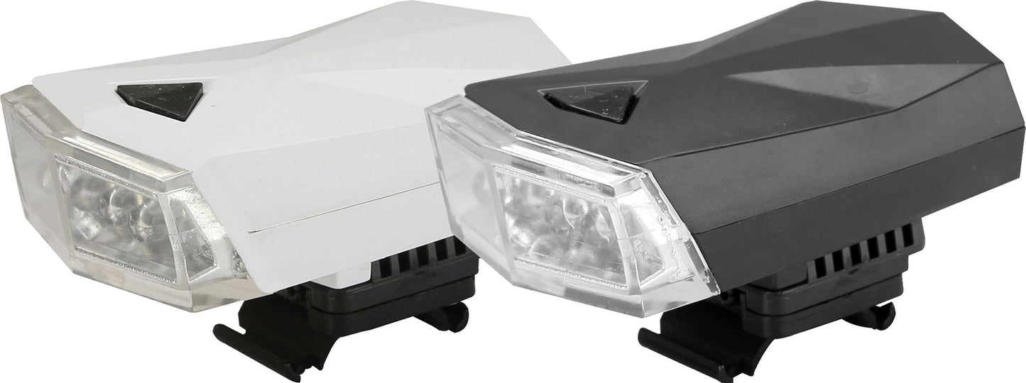 ON BIKE Torcia Frontale 4 LED 4 Funzioni  Fanale Anteriore Bici Universale