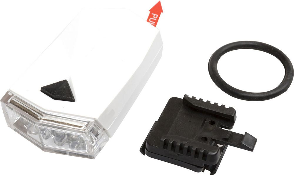 ON BIKE Torcia Frontale 4 LED Per Bici Alta Visibilità