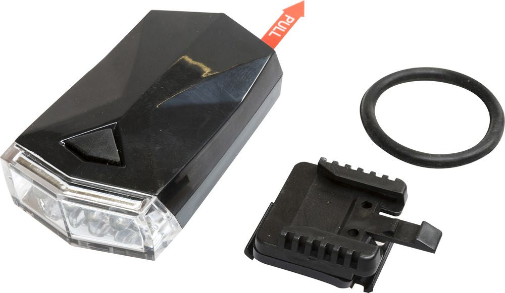 ON BIKE Torcia Frontale 4 LED Per Bici Alta Visibilità