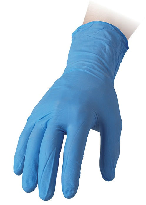 GUANTO NITRILE CELESTE TG.M USA & GETTA confezione da PEZZI 100