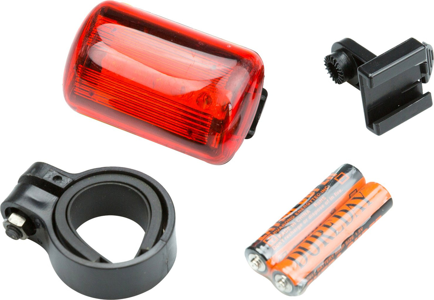 ON BIKE Fanale Posteriore 5 LED Rossi 8 Funzioni Bici Con Luce Fissa Auto