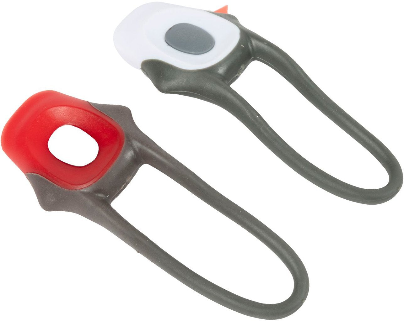 ON BIKE Coppia Lampade LED Rossa e Bianca per Bici ? Luci Anteriore