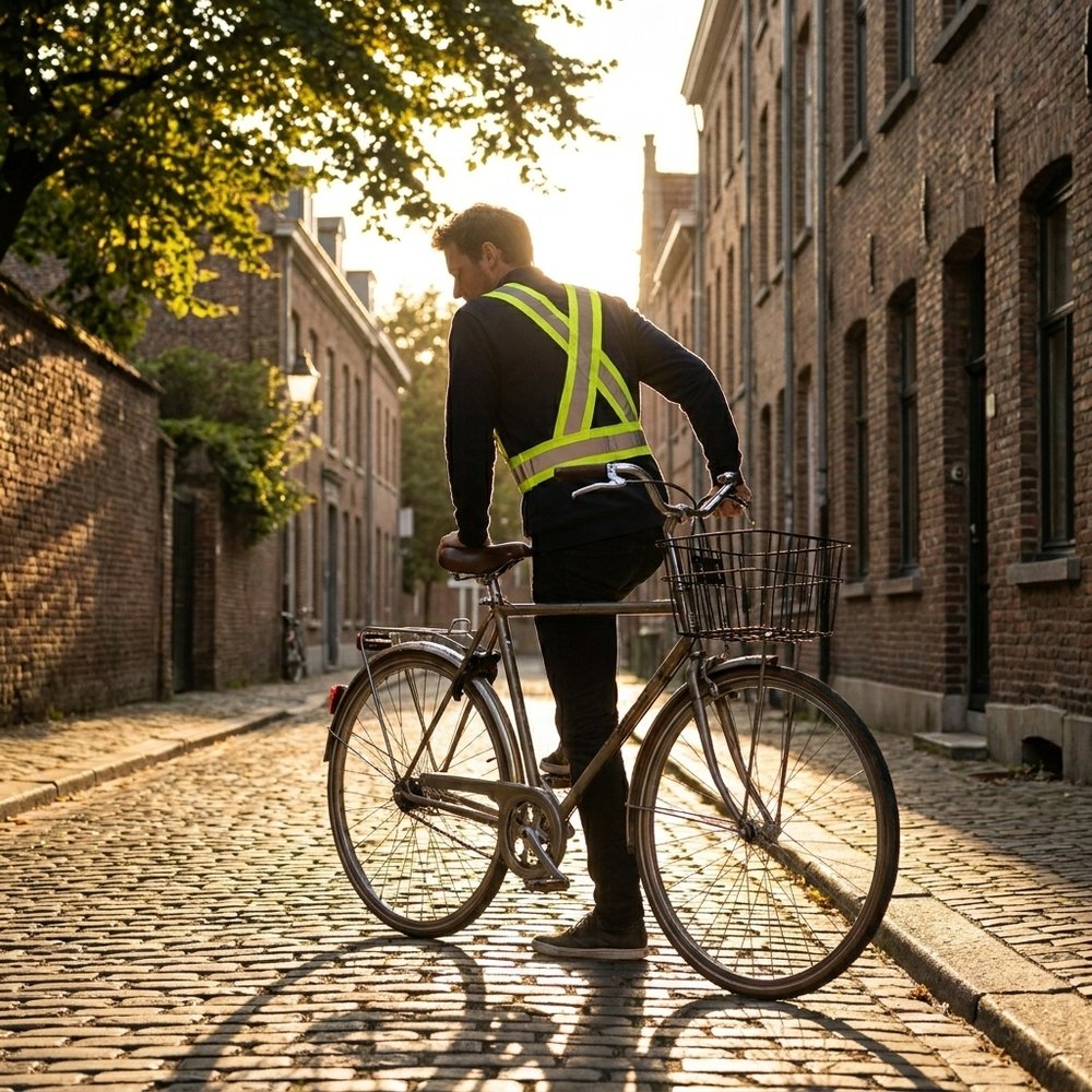 ON BIKE Bretelle Di Sicurezza Alta Visibilità