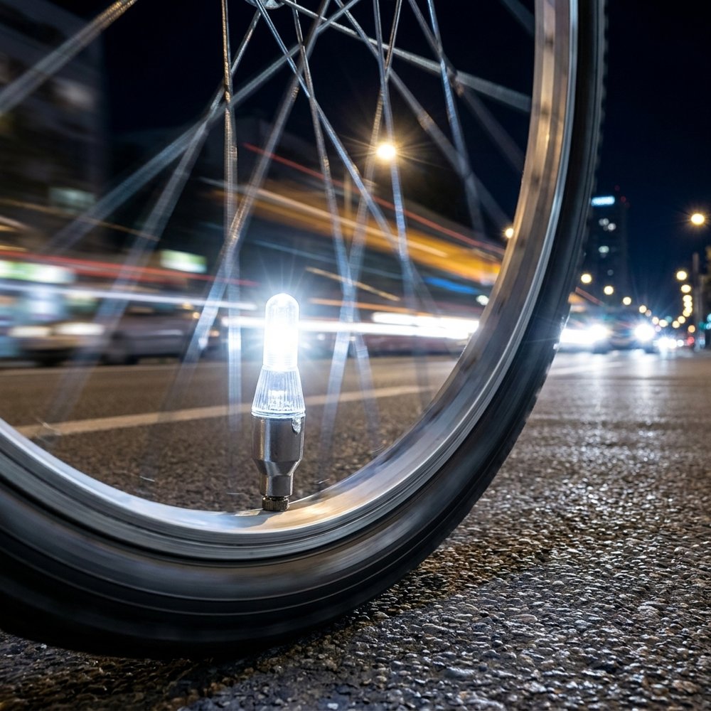 ON BIKE Luci LED Valvole Bici Con Sensore