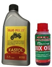 OLIO SUPER 2T MINERALE 1 LITRO X MISCELA