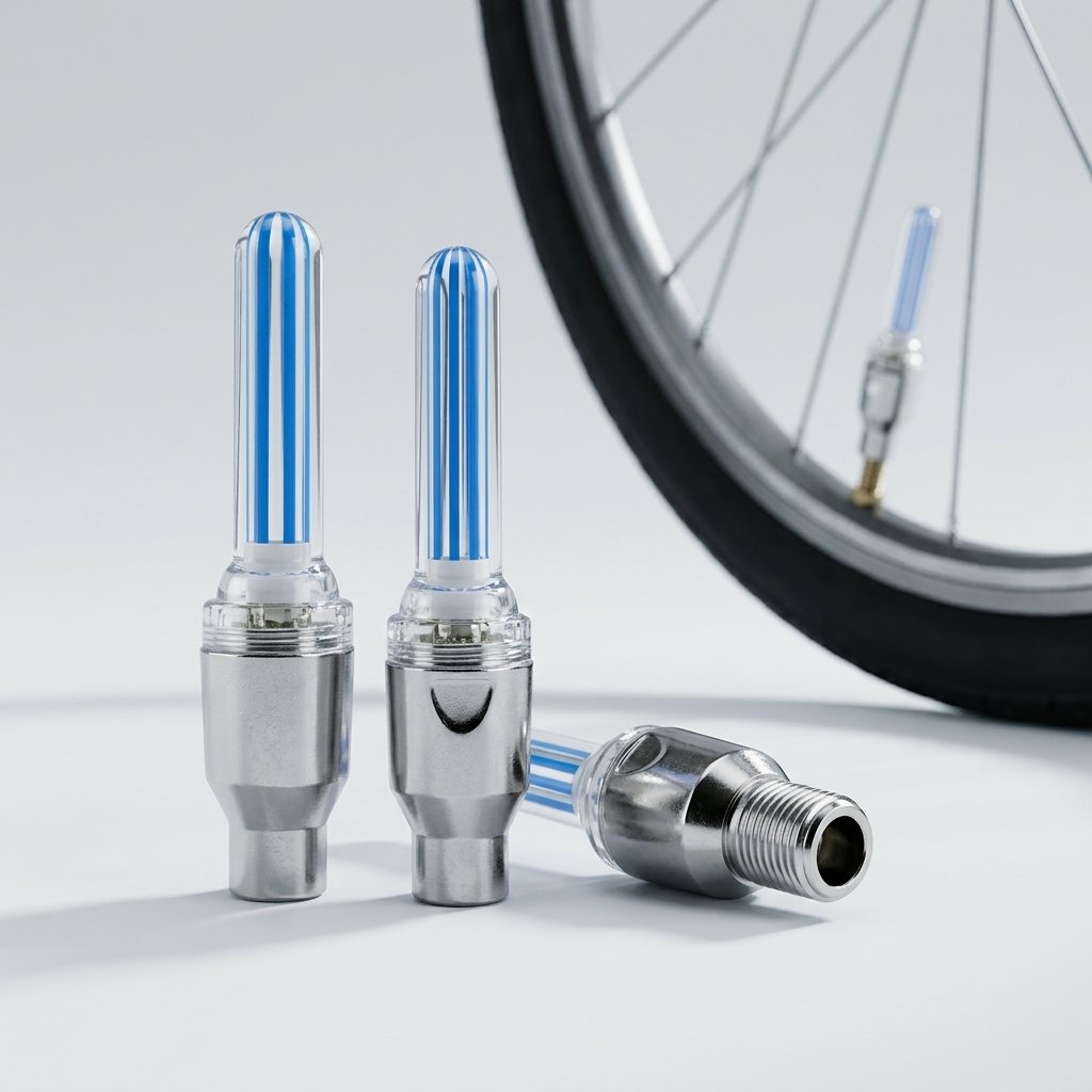 ON BIKE Luci LED Valvole Bici Con Sensore Movimento