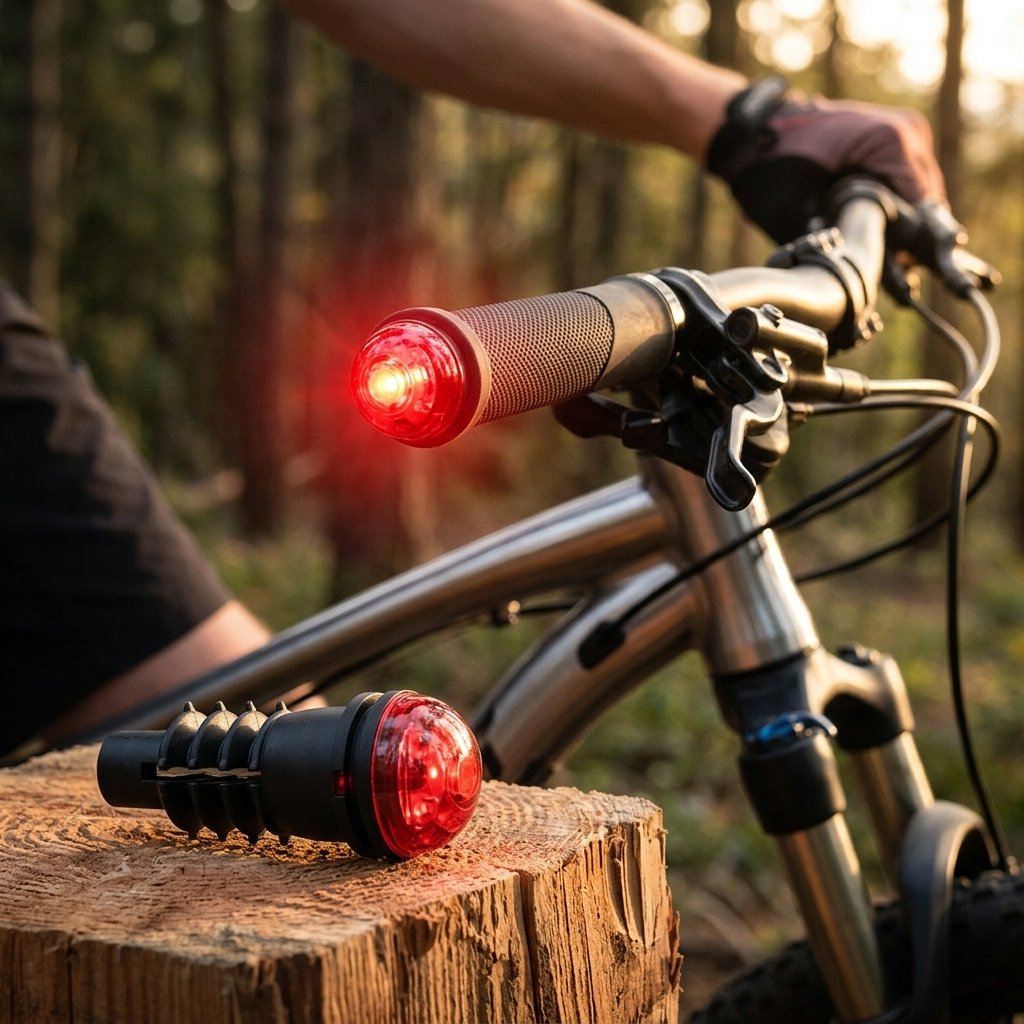 ON BIKE Luci LED Per Manopole E Manubrio Con Sensore Di Movimento