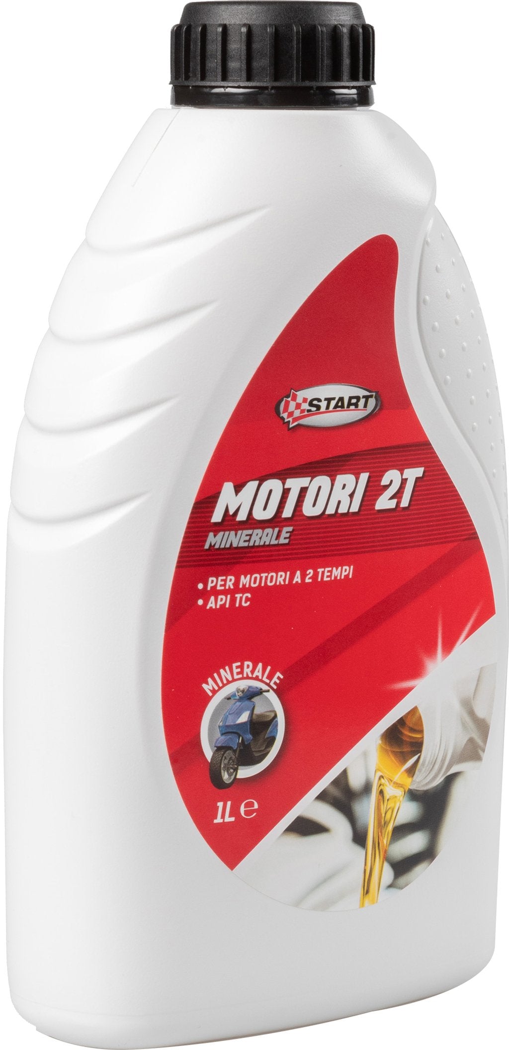 START Lubrificante Minerale per Moto a 2 Tempi 1L ? Olio 2T per Scooter