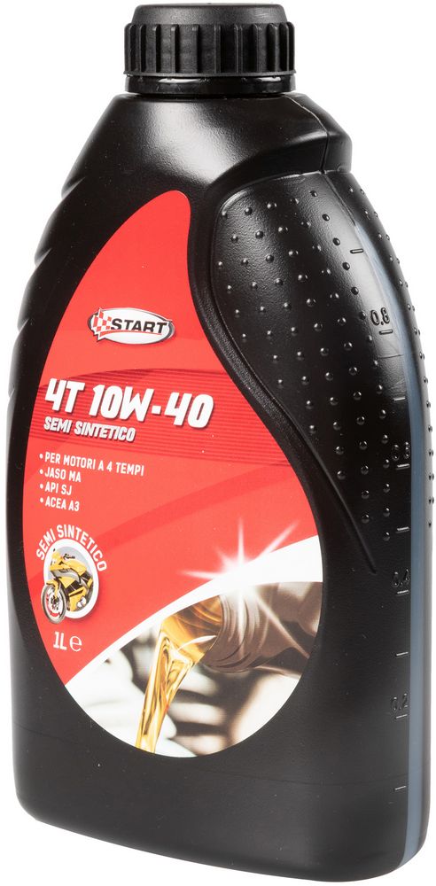 Olio Semisintetico 4T 10W40 per Moto  Alta Efficienza e Protezione