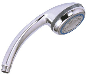 AGLAIA DOCCIA 3 FUNZIONI CROMATA JET DIAM. CM.8,5 CURVA