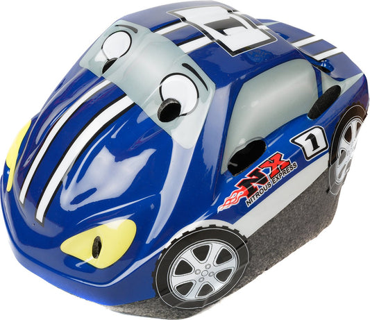 ON BIKE Casco Ciclo Baby 48-52 cm Blu Caschetto Bici Bambino Regolabile Auto