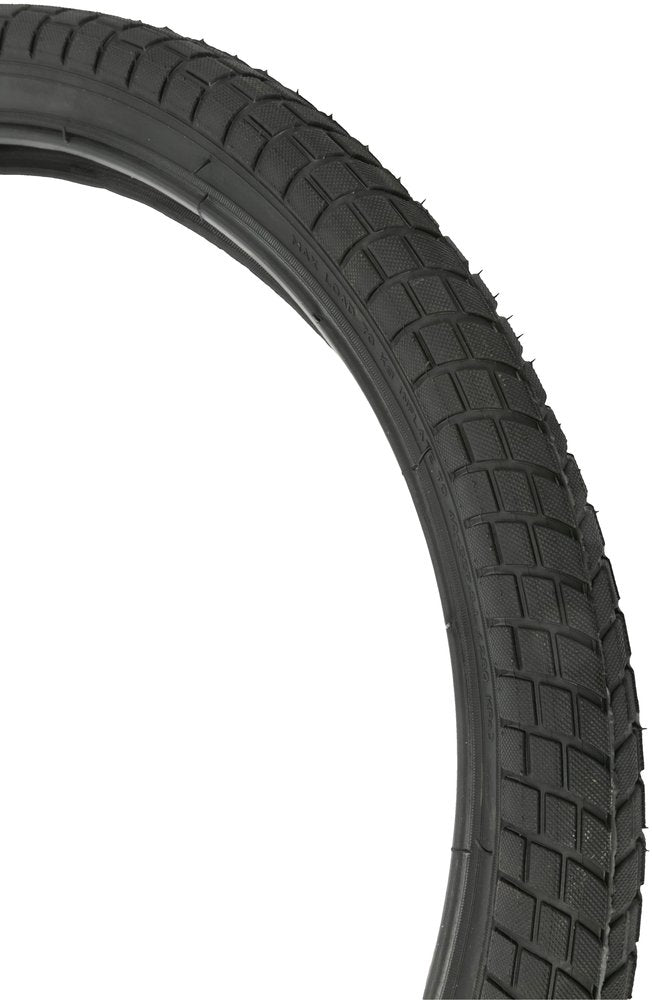 Copertura nera per ruota bici BMX copertone 20 pollici x 2,10