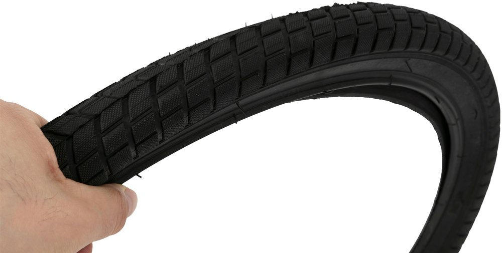Copertura nera per ruota bici BMX copertone 20 pollici x 2,10