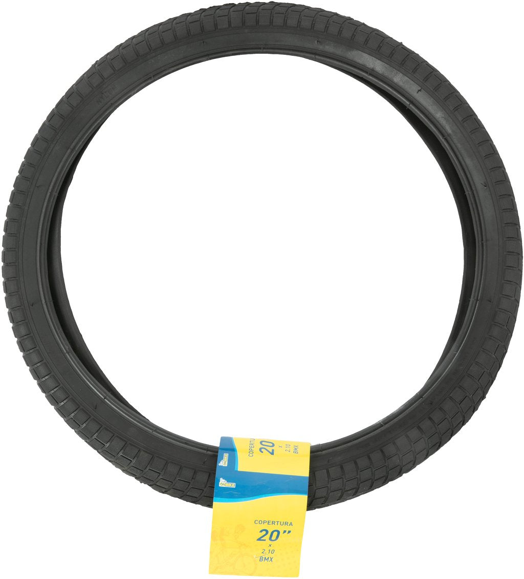 ON BIKE Copertura nera per ruota bici BMX copertone 20 pollici x 2,10