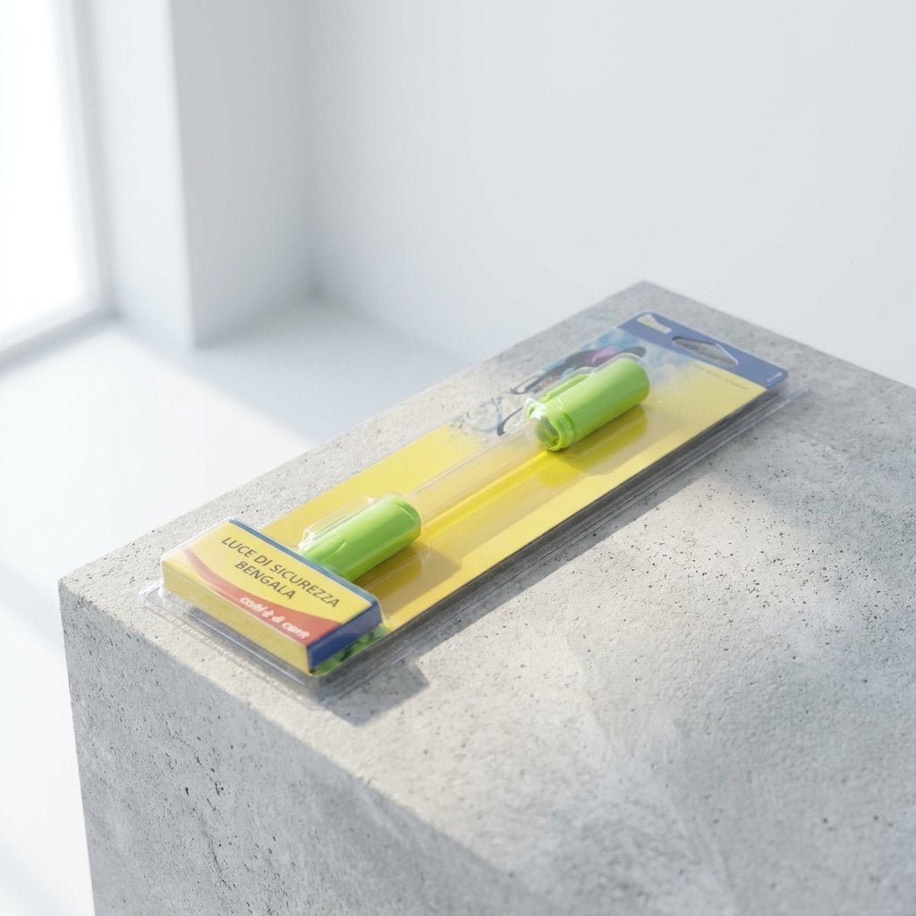 ON BIKE Luce Di Sicurezza Flessibile LED Verde Universale