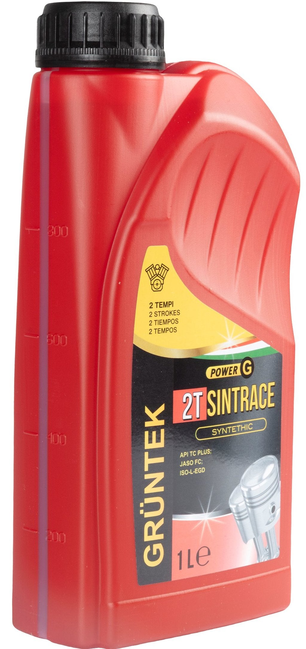GRUNTEK Olio Sint Race Premix 2T 1L lubrificante semi-sintetico Moto