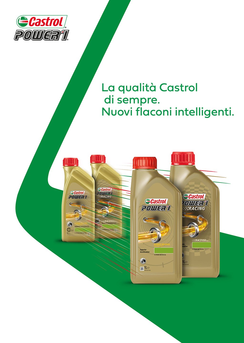 Castrol 10W-30 API SJ JASO MA2 1L Semisintetico Olio Motore Lubrificante Moto