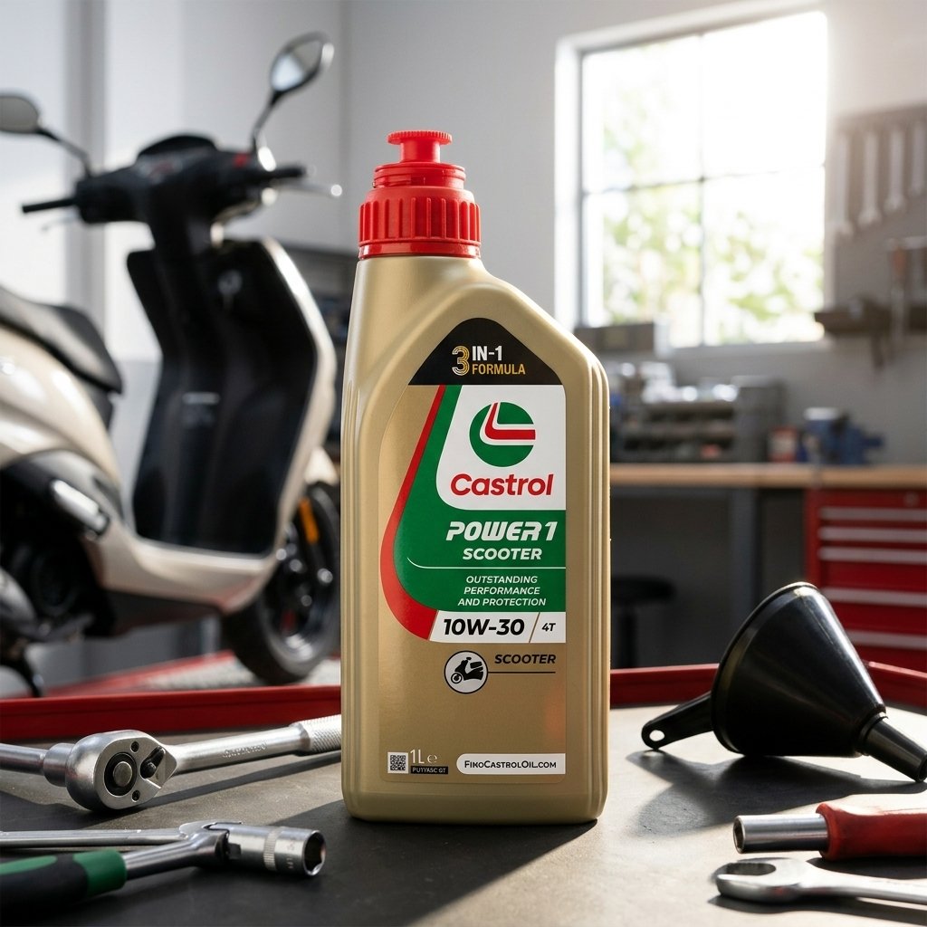 Castrol Power1 10W-30 API SL API CF 1L Sintetico Olio Motore Lubrificante moto