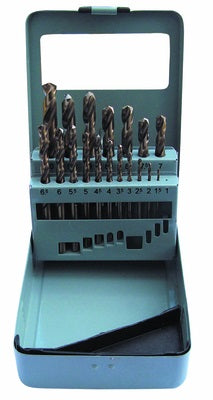 PUNTE HSS COBALTO 5% ASS.TO 19 PZ. (1-10) EXCEL