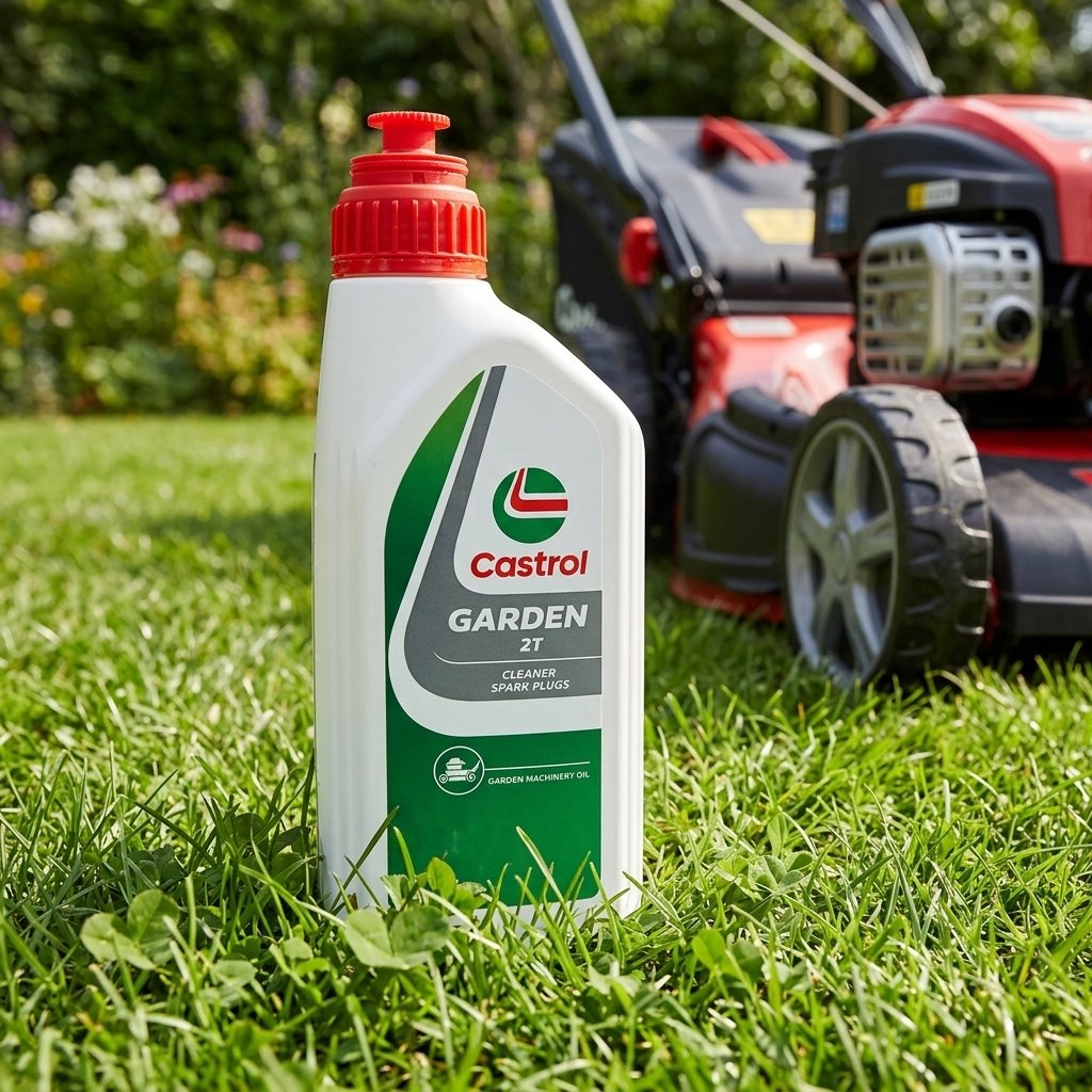 Castrol Garden 5W-40 2T 1L Sintetico Olio Motore Lubrificante Auto Auto Moto