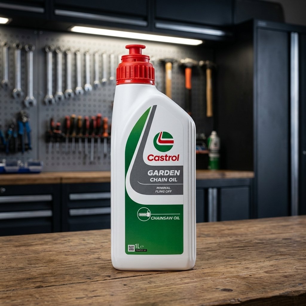 Castrol Garden Chain 15W-40 1L Minerale Olio Motore Lubrificante Auto Auto Moto