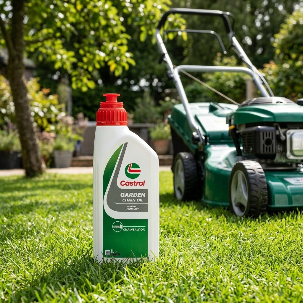 Castrol Garden Chain 15W-40 1L Minerale Olio Motore Lubrificante Auto Auto Moto