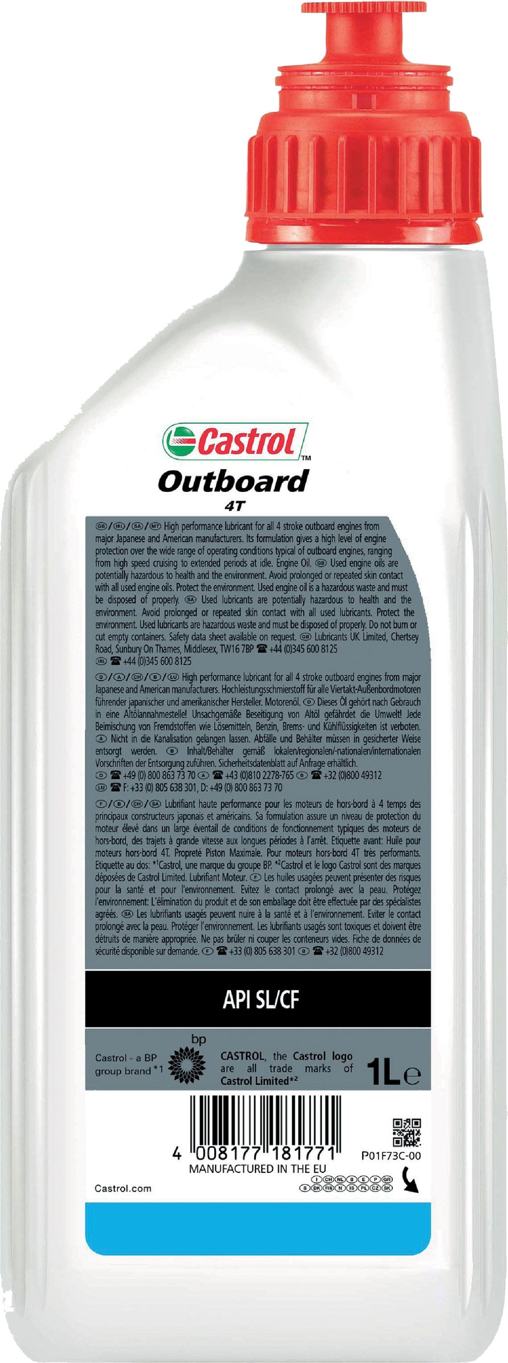 Castrol Magnatec 5W-40 API CF 1L Semisintetico Olio Motore Lubrificante Auto