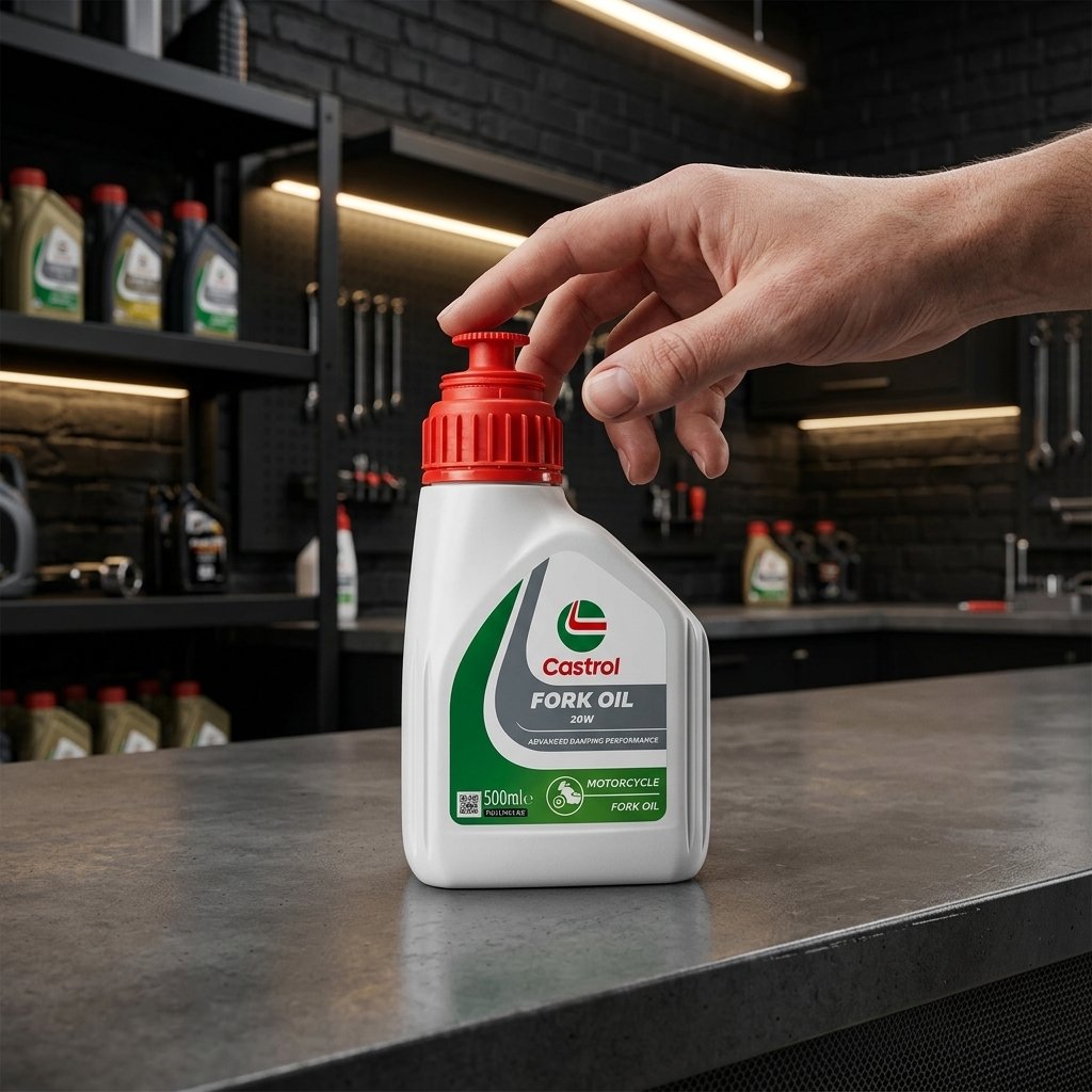 Castrol Fork Oil 20W Fluido 5L Minerale Olio Motore Lubrificante Moto Moto Moto