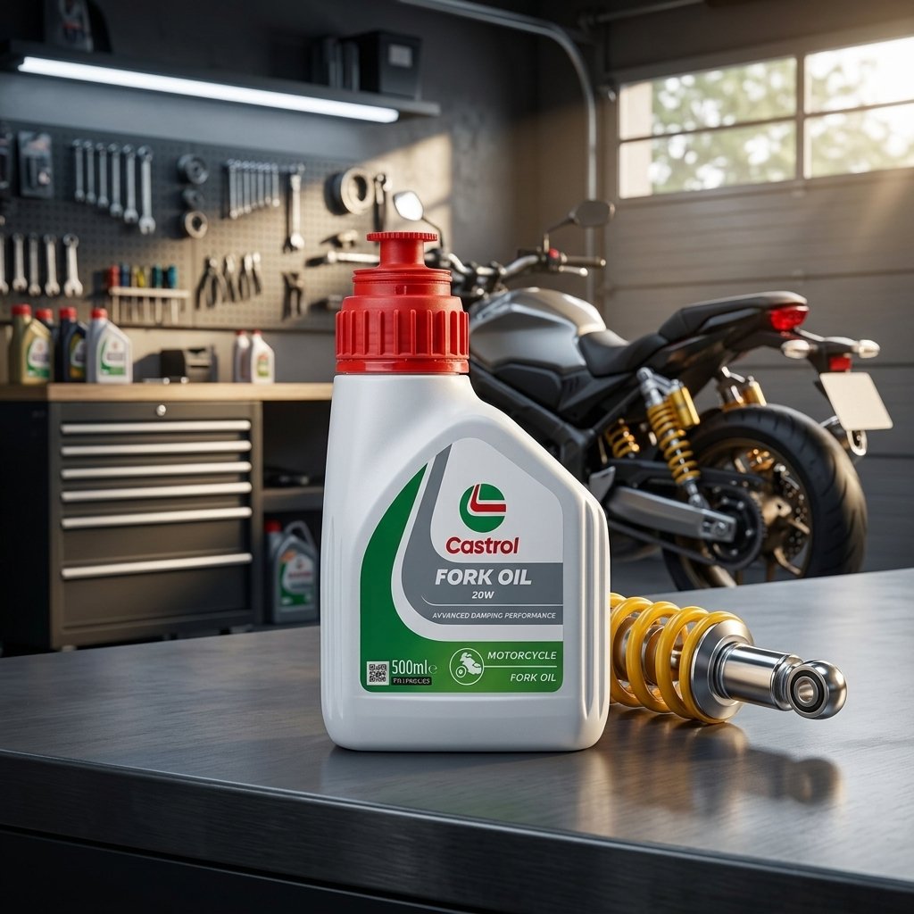 Castrol Fork Oil 20W Fluido 5L Minerale Olio Motore Lubrificante Moto Moto Moto