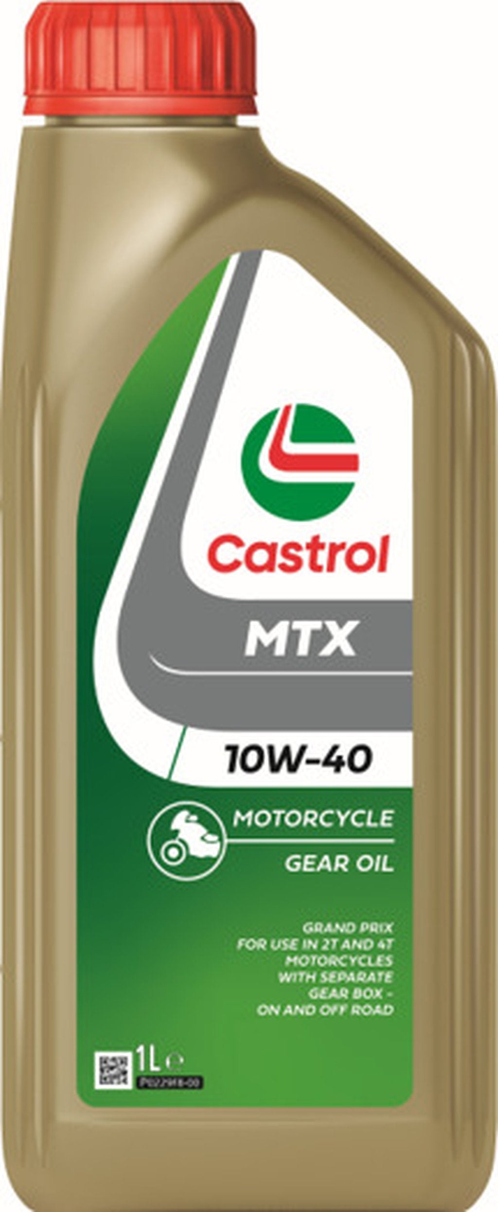 Castrol MTX 10W-40 API SE 2T 1L Semisintetico Olio Motore Lubrificante Moto
