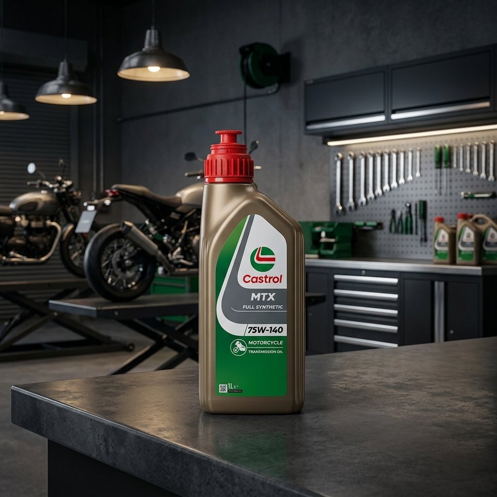 Castrol MTX Full 75W-140 API GL 1L Sintetico Olio Motore Lubrificante Moto