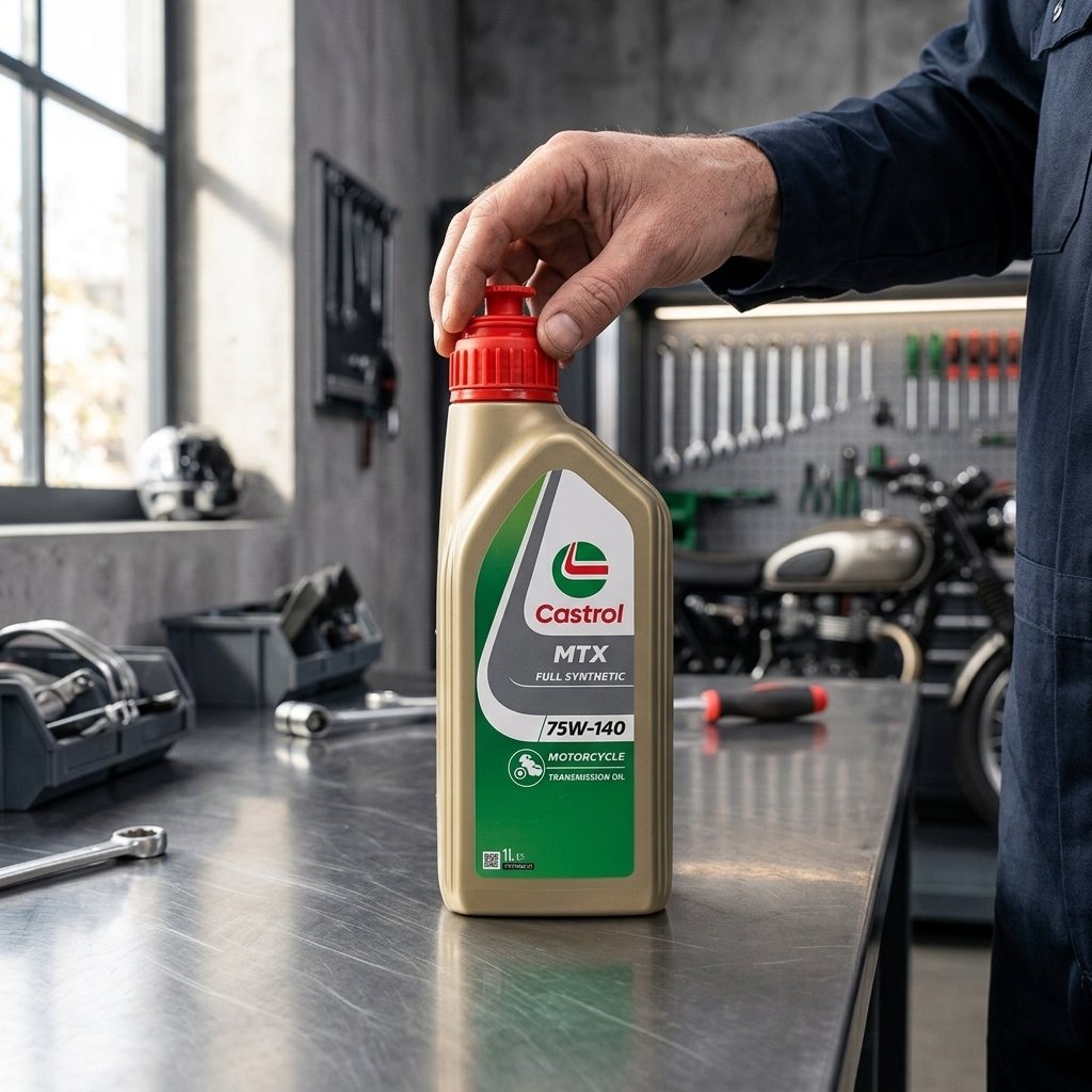Castrol MTX Full 75W-140 API GL 1L Sintetico Olio Motore Lubrificante Moto