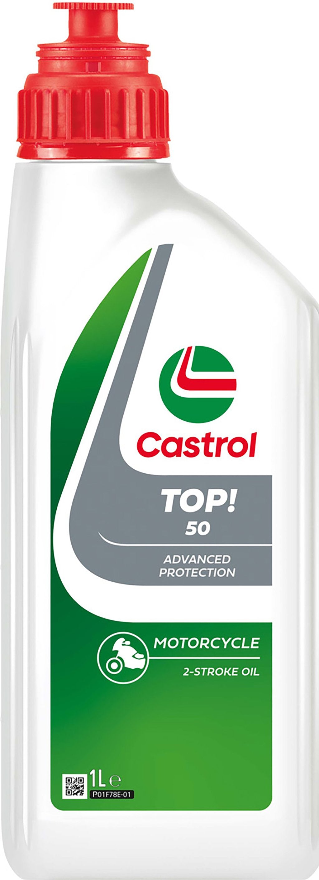 Castrol Top!50 Tempi 5W-30 2T LL 1L Semisintetico Olio Motore Lubrificante Moto