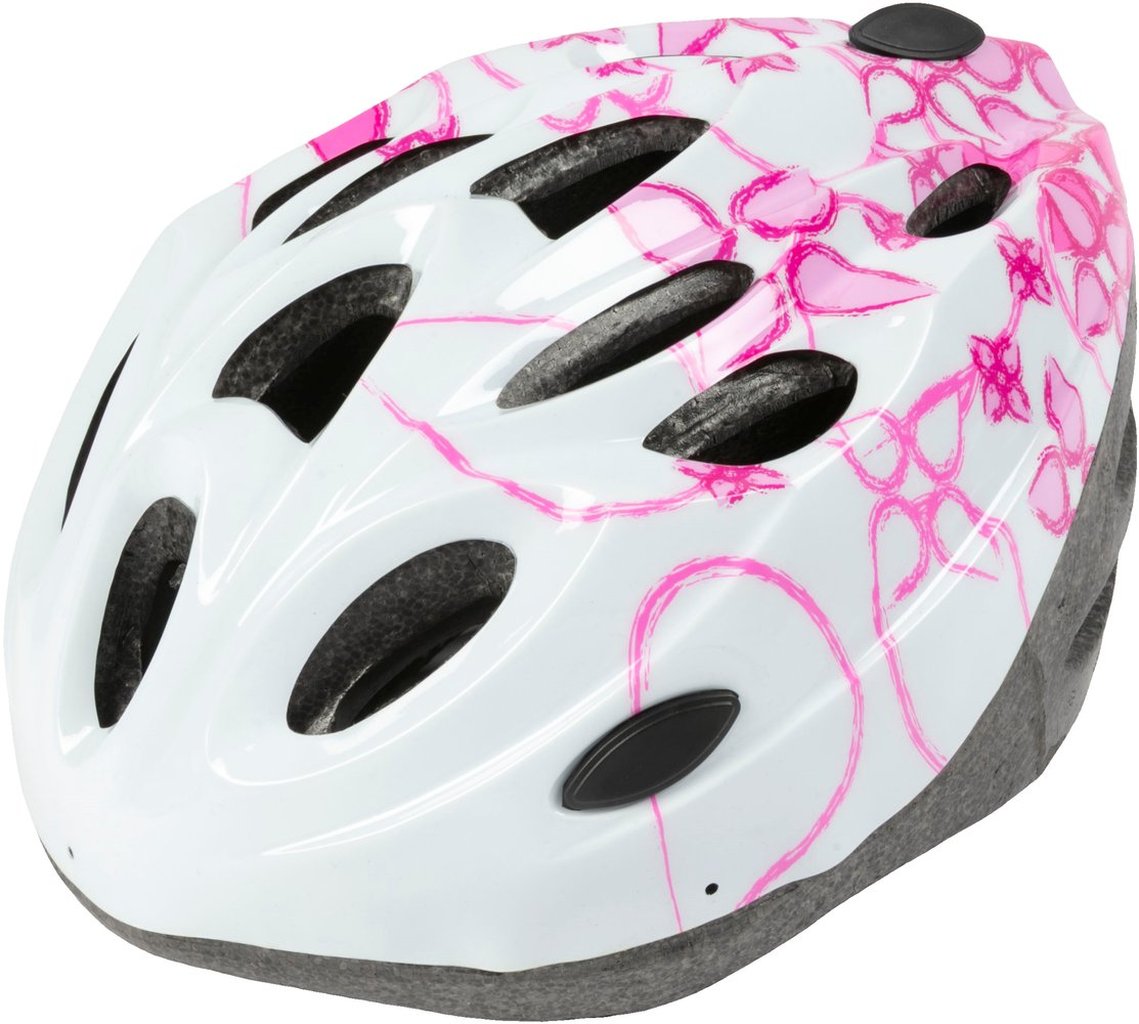 ON BIKE Casco Bici Ragazza 55-58 cm Regolabile Omologato