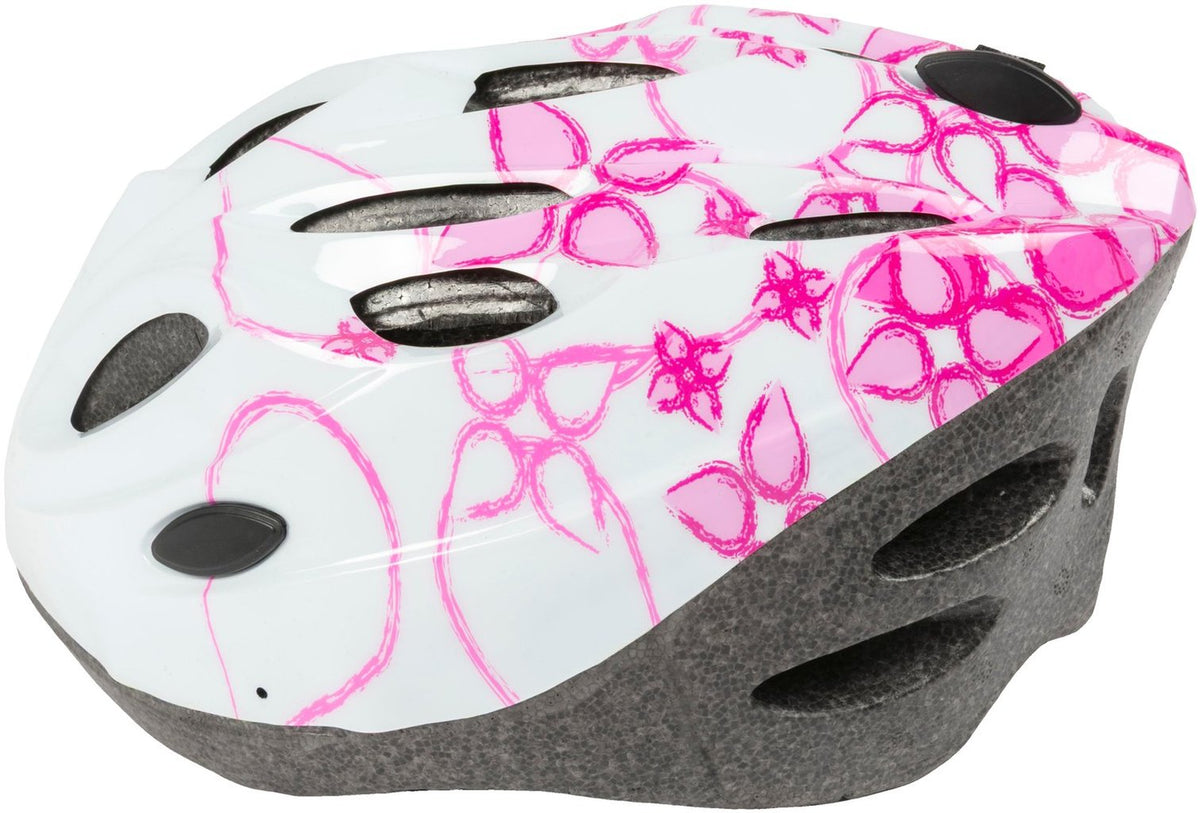 ON BIKE Casco Bici Ragazza 55-58 cm Regolabile Omologato