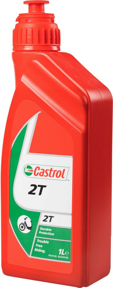 CASTROL Olio motore moto/scooter 2T lubrificante minerale 1L Oil