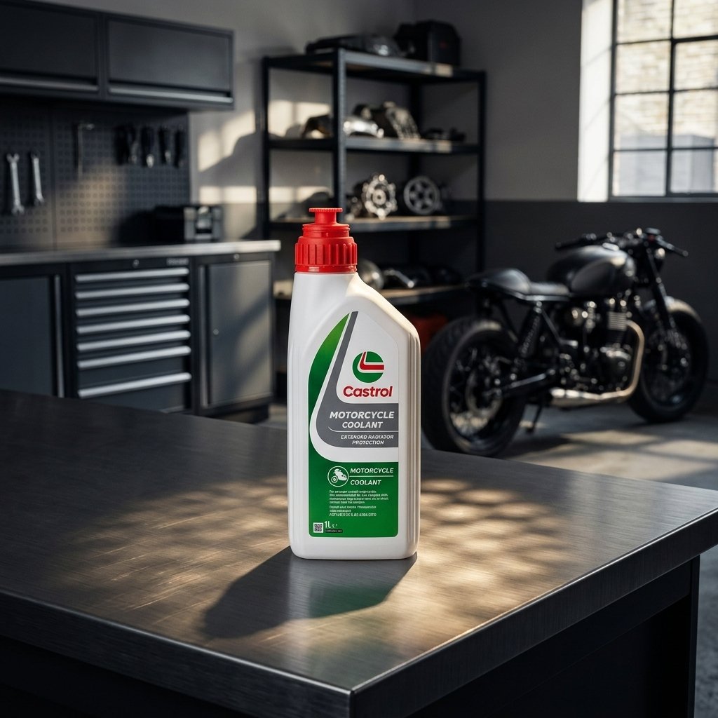 Castrol Motorcycle Coolant Radiatore 1L Minerale Olio Motore Lubrificante Moto