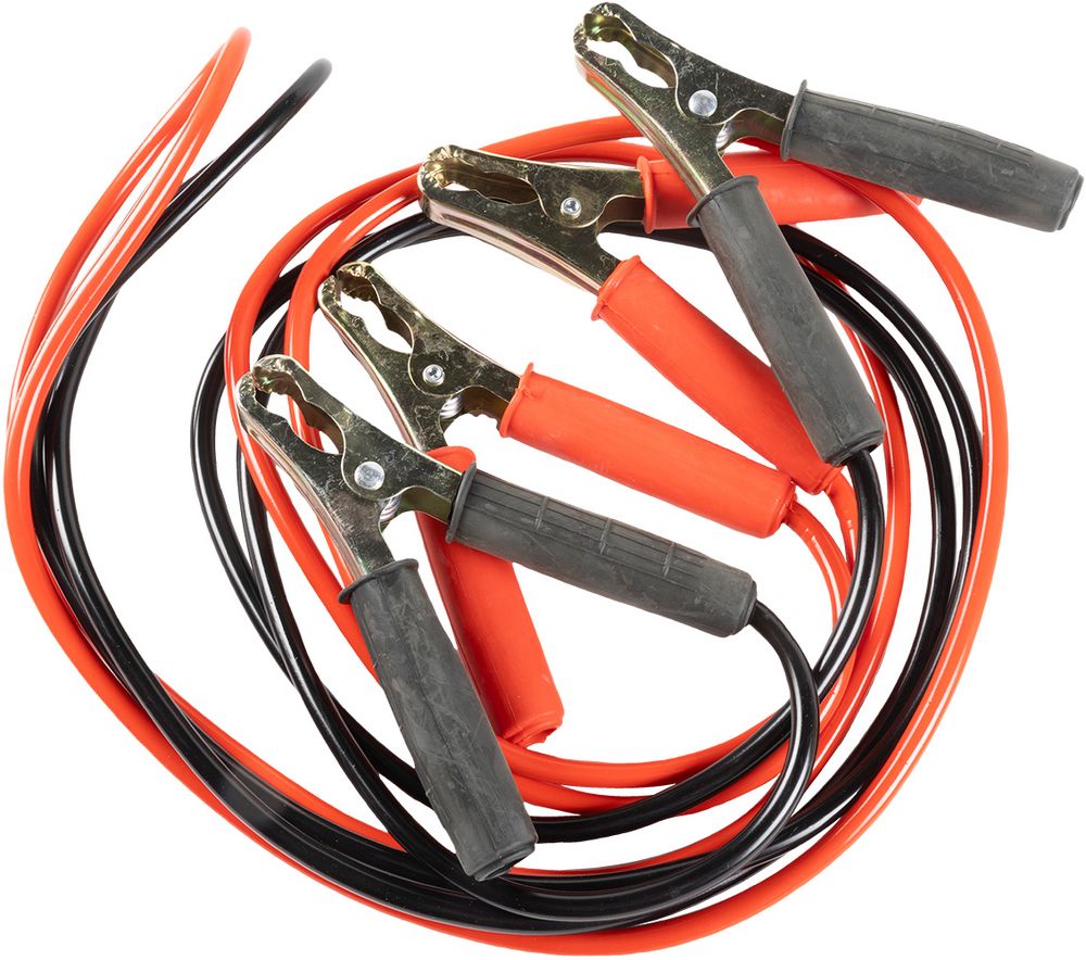 START Cavi Batteria 200Ah 2,5 m con Pinze Non Isolate Alta Potenza