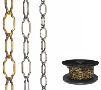 CATENA DECO CATTEDRALE BRUNITA/NERA d.2,2X30 MT.