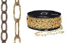 CATENA DECO OVALE BRONZATA d.2,8X25 MT.