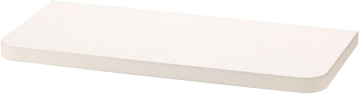 King Home MENSOLA IN TRUCIOLARE NOBILITATO BORDATO SU 3 LATI BIANCO(cm 38x20x2) CARTONE DA 4 PEZZI