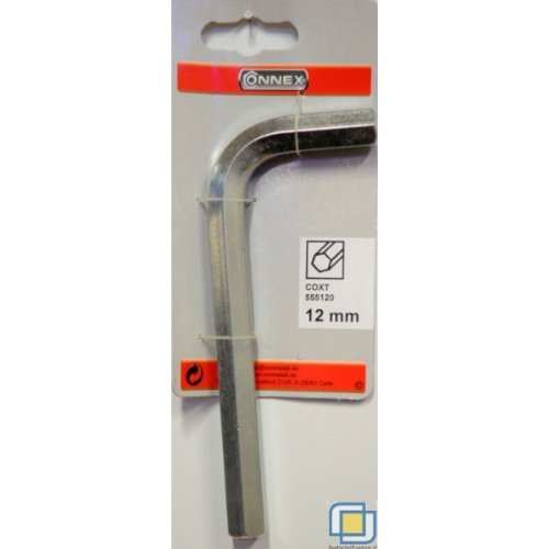 Chiave esagonale maschio 12 mm.