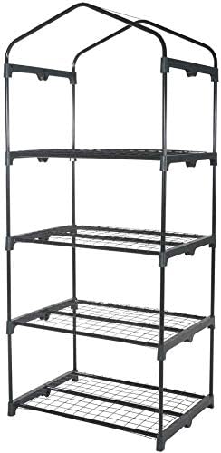 Garden Friend Serra 4 piani copertura removibile in Pvc 69x49x160h cm