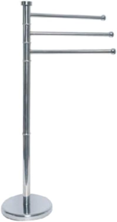 King Home PIANTANA PORTA ASCIUGAMANI 3 BRACCI 23x88h cm