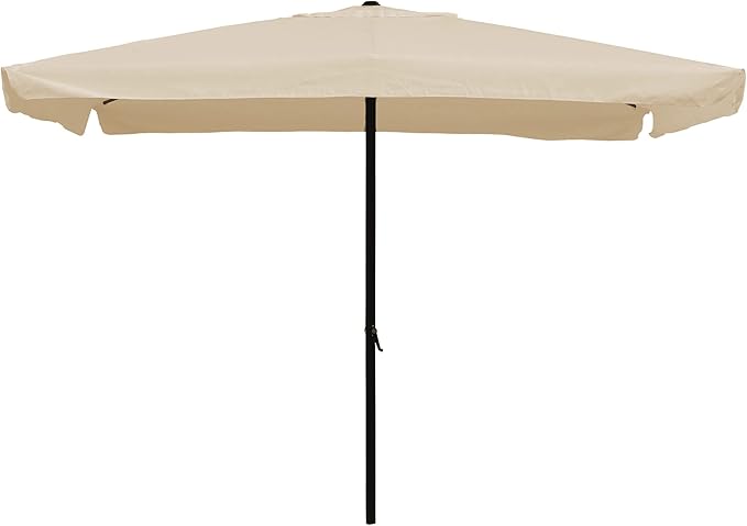 Garden Friend Ombrellone rettangolare 2x3x2,4h m ecrù