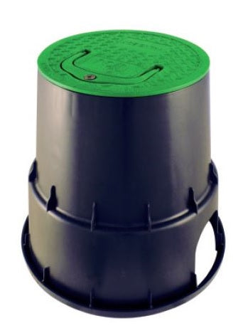 IRRIG.INTER.:POZZETTO TONDO DIAM. CM.15C/MANIGLIA