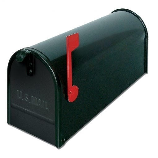 CASSETTA POSTALE TOPOLINO S/PALO NERA CM.17X22X48