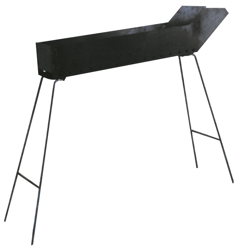 FORNACELLA FERRO PIEDI PIEGH. CM. 60 H.76 X ARROSTICINI