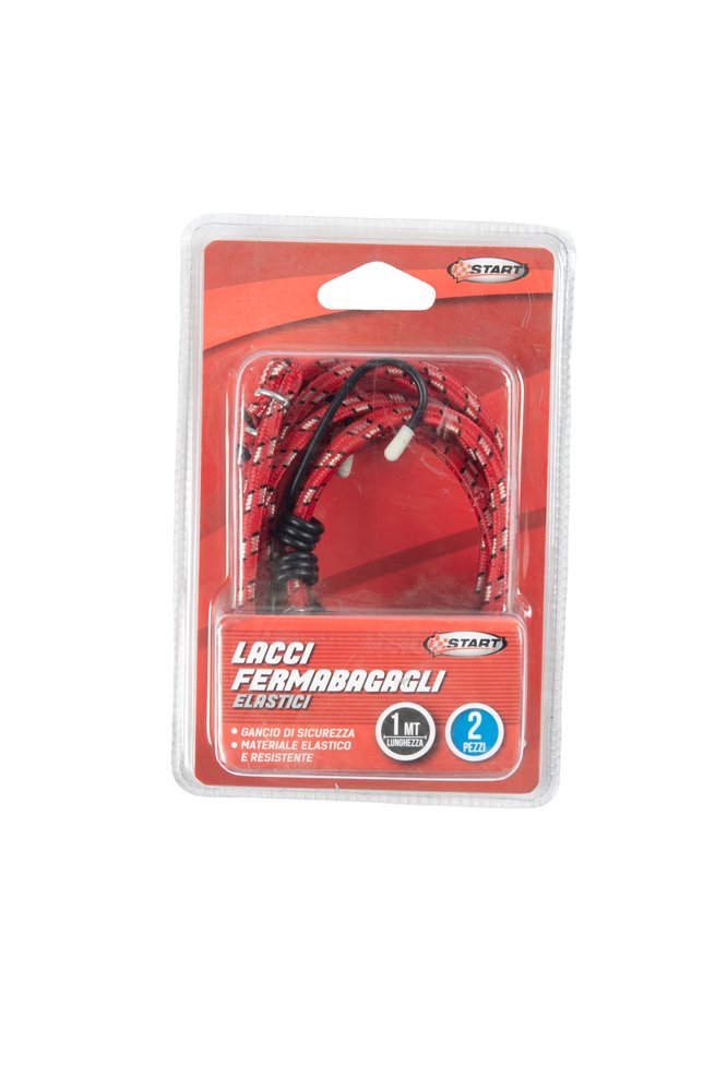 Coppia di lacci elastici 1 mt doppio blister