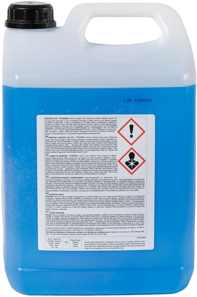 START : Liquido radiatore effetto anticongelante -22?C 5L  Protezione completa